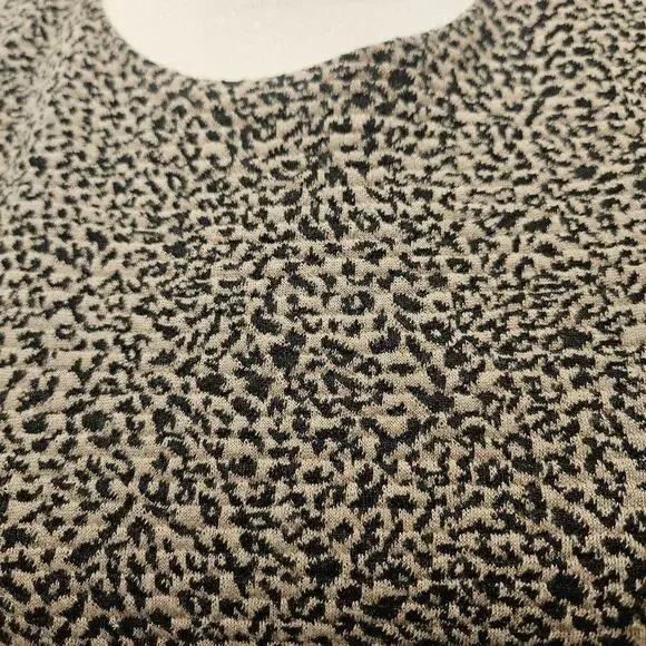 Calvin Klein Sleeveless Animal Print Dress with Belt #271 - Picture 4 of 6